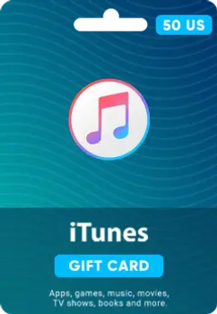 ITunes Gift Card 50, USD регіон USA