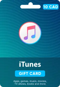 Картка поповнення ITunes 10 CAD