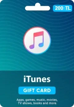 Картка поповнення ITunes200 TL