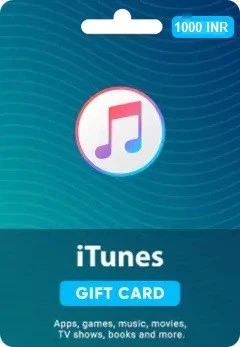 ITunes Gift Card 1000 INR, регион India