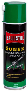 Мастило збройове Klever Ballistol Gunex Spray 400 ml (4290012)