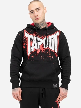 Худи утепленное мужское Tapout Splashing hoodie 940063 2XL Черное (4255581531313)