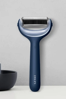Электронный роллер для лица и тела с микроиглами GESKE MicroNeedle Face&Body Roller 8в1 midnight