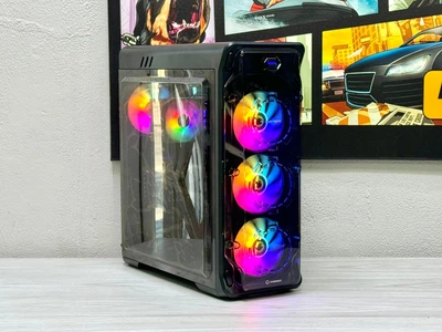 Компьютер Gamdias Y60 | Intel Xeon E5-2640 | 32Gb DDR4 | SSD 512Gb | Radeon RX 6600 (8Gb / GDDR6 / 128Bit) | Windows 10 | Б/У