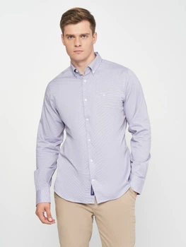 Сорочка GANT Signature Print Spread Shirt 3052212 Marine S