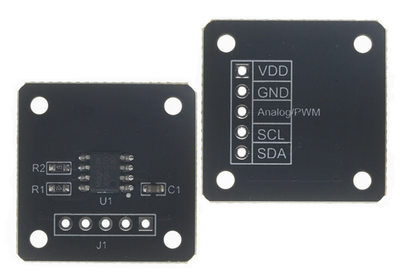 MT6701 – I2C модуль магнитного датчика угла поворота 14-бит энкодер MagnTek (AS5600)