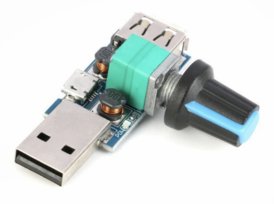 Модуль XY-FS USB контроллер оборотов вентилятора 4-12В / 2.5-80В