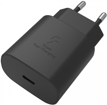 Ładowarka sieciowa Winner Group 1 x USB-C PPS PD 25 W Black (8591194117183)