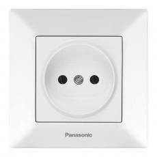 Розетка Panasonic Arkedia Slim, белая