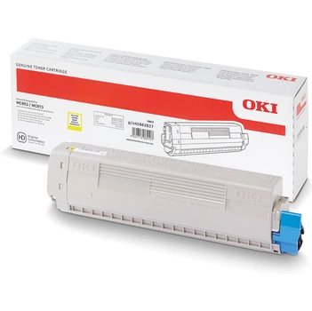 Картридж для лазерного принтера OKI TONER-Y-MC853/873/883-7,3K Желтый