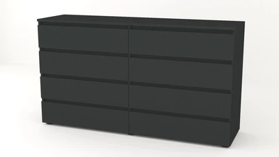 Комод Алекса СН-44 /38 160х38х90 см антрацит