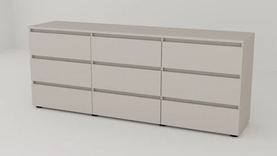 Комод Алекса СН-333 /38 190х38х75 см кашемир