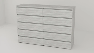 Комод Алекса СН-55 /45 160х45х111 см аляска