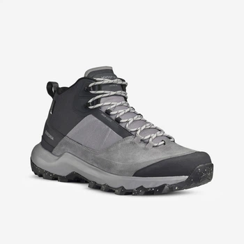 Черевики чоловічі QUECHUA MH500 Mid для гірського туризму сірі - EU45