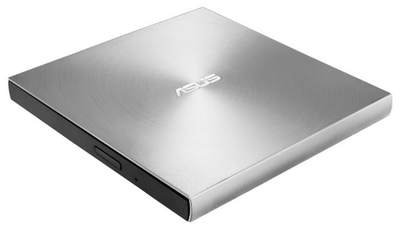 Zewnętrzny napęd optyczny ASUS DVD±R/RW USB Type-C ZenDrive U8M Silver (90DD0292-M29000)