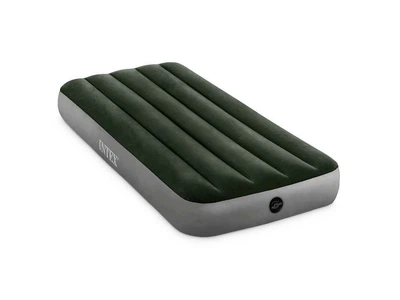 Матрац-велюр INTEX 76-191-25см до 136кг зелений 64106