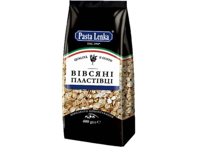 Пластівці вівсяні PASTA LENKA 400г (пачка)
