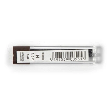 Грифели 0,5 мм для механических карандашей В KOH-I-NOR 4152.B