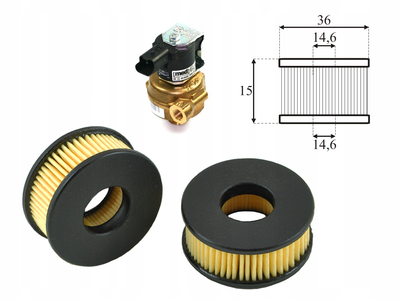 Фильтр Landi Renzo, Med в клапан газа(d:36/h:15) + oring (Certools KN-208)