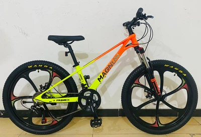 Спортивний магнієвий велосипед 24 дюйми Corso «MAGNUM» MN-24821 рама 11д Shimano 21 швидкість