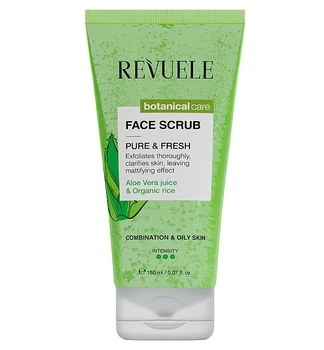 Скраб для лица "Чистое и свежее" - Revuele Botanical Face Scrub Pure & Fresh 150g (1388973-21267752)