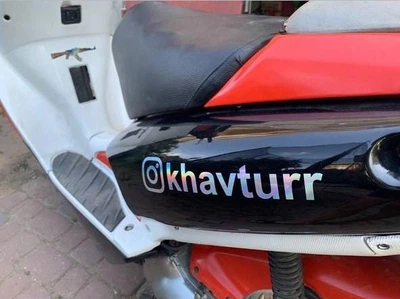 Авто Стикер "Инстаграм / Instagram account" на кузов и стекло