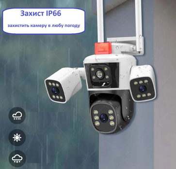 Камера 3 Camera Wifi 12 mp уличная 00957888
