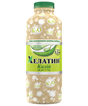 Мікродобриво Хелатін калій 1.2л