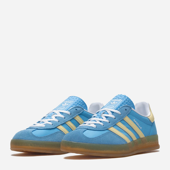 Sneakersy damskie do kostki adidas Gazelle Indoor IE2960 38.5 (5.5UK) 24 cm Niebieskie (4066765066381)