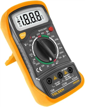 Мультиметр Tolsen 600В 10А (6933528738169)