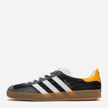 Sneakersy męskie do kostki adidas Gazelle Indoor IF9642 38 (5UK) 23.5 cm Czarny/Szary (4067888524734)