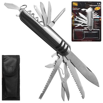 Мультитул "15в1" 9см Home R87540