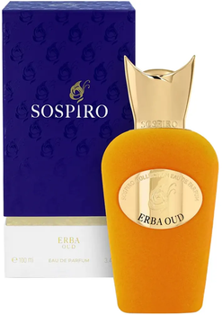 Woda perfumowana unisex Sospiro Perfumes Erba Oud 100 ml (3770009763721)