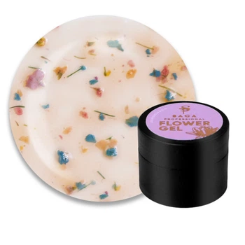 Гель Saga Professional Flower Gel 05 с сухоцветами цвет бежевый 5 мл (2100994239764)
