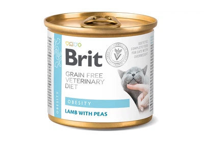 Корм Brit VD Cat Obesity влажный для котов с ожирением 200 гр