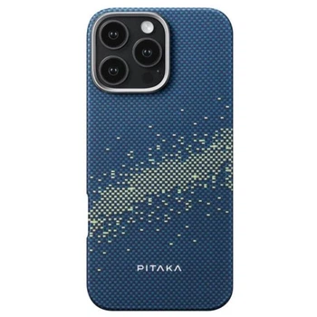 Карбоновий чохол Pitaka Tactile Woven Case StarPeak Milky Way Galaxy для iPhone 16 Pro Max (KI1602PMYG)