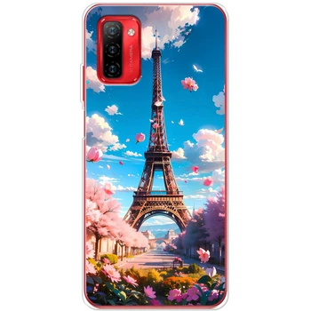 Силиконовый Чехол с Картинкой для Ulefone Note 12P Принт (Париж, Эйфелева Башня) (59802-ysm035)