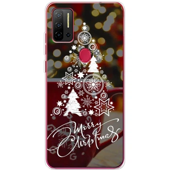 Силиконовый Чехол с Картинкой для Ulefone Note 11P Принт (Новогодний, Елка) (59772-ysm1899)