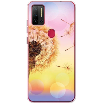 Силиконовый Чехол с Картинкой для Ulefone Note 11P Принт (Цветок, Одуванчик) (59772-ysm1500)