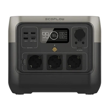 Зарядная станция портативная EcoFlow RIVER 2 Pro 768 Вт/ч (Чехія) з перехідниками
