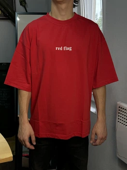 Футболка чоловіча JHK red flag 3XL Червона