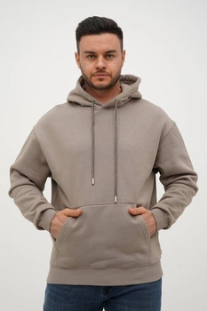Худі фліс Trend Collection 2736 бежевий (CAMEL) 3XL
