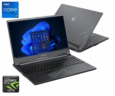 Ноутбук (2024) геймерський Gigabyte AORUS 15X ASF i7-13650HX / 16GB / 512GB / Win11x Licensed / RTX4070 / 15.6" 165Hz