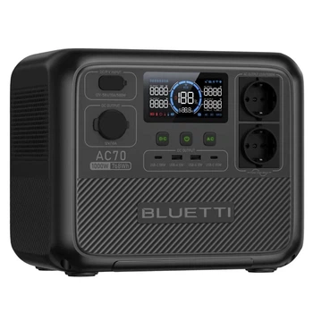 Зарядна станція BLUETTI AC70 1000W 768 Wh