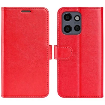 Класичний чохол-книжка Deexe Wallet Style для Motorola Edge 50 Neo / Edge 60 Neo - Red