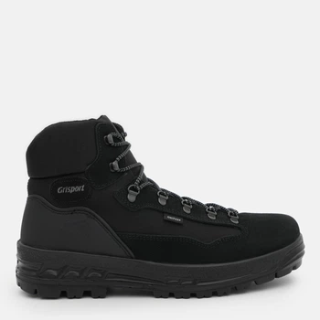 Мужские демисезонные ботинки для треккинга с мембраной Grisport 399 SV619G 40 25.5 см Черные (4824039961900)