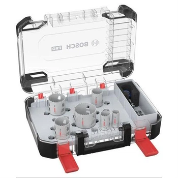 Набор коронок Bosch PRO Multi Material PC Plus, адаптер Power Change Plus 9 шт, в кейсе (2608594428)