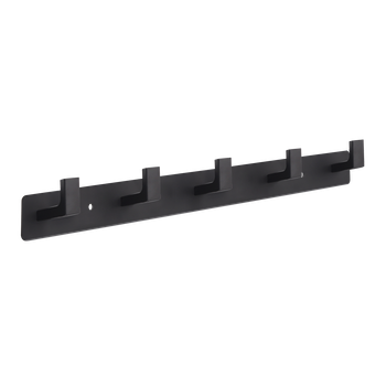 Вешалка на 5 крючков MVM Черная (HA-05/5 BLACK)