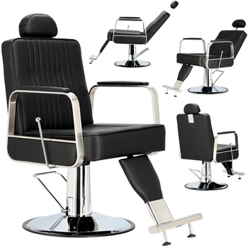 Гидравлическое парикмахерское кресло Teonas Barberking