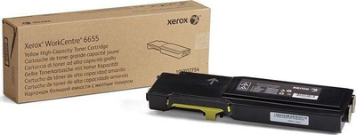 Тонер-картридж Xerox WC 6655 DMO HC 106R02754 Yellow (0095205864014)